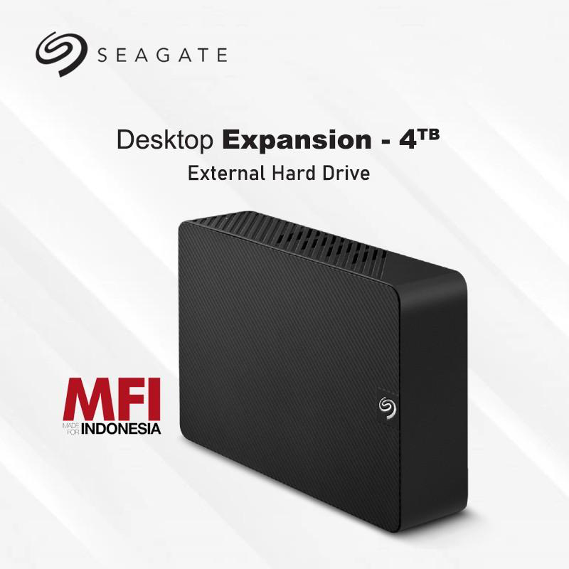 Seagate Desktop Expansion 4TB komputer penyimpanan storage hdd - HDE-45G